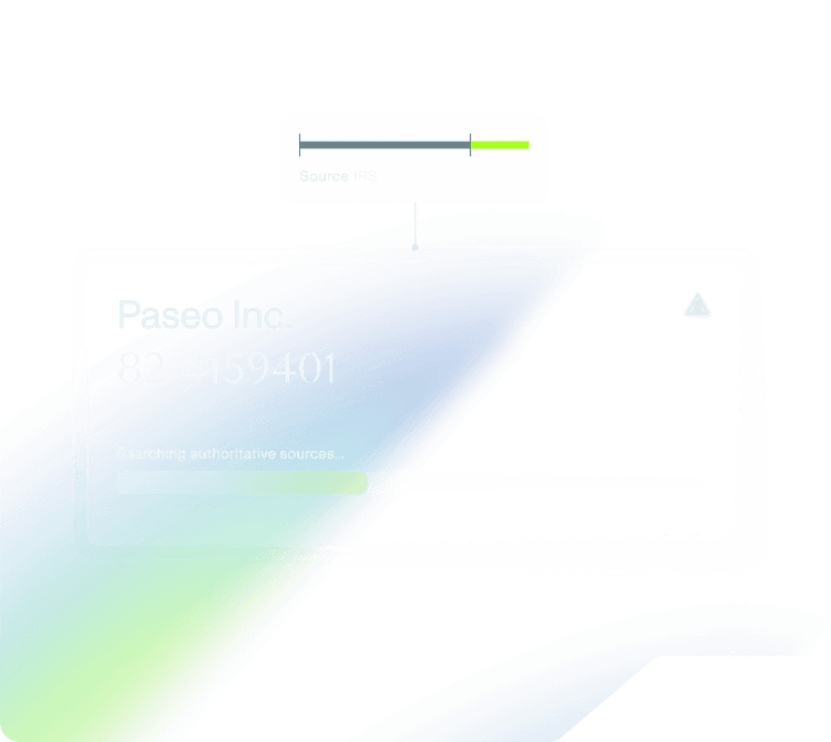 The freshest authoritative data to validate an EIN lookup.