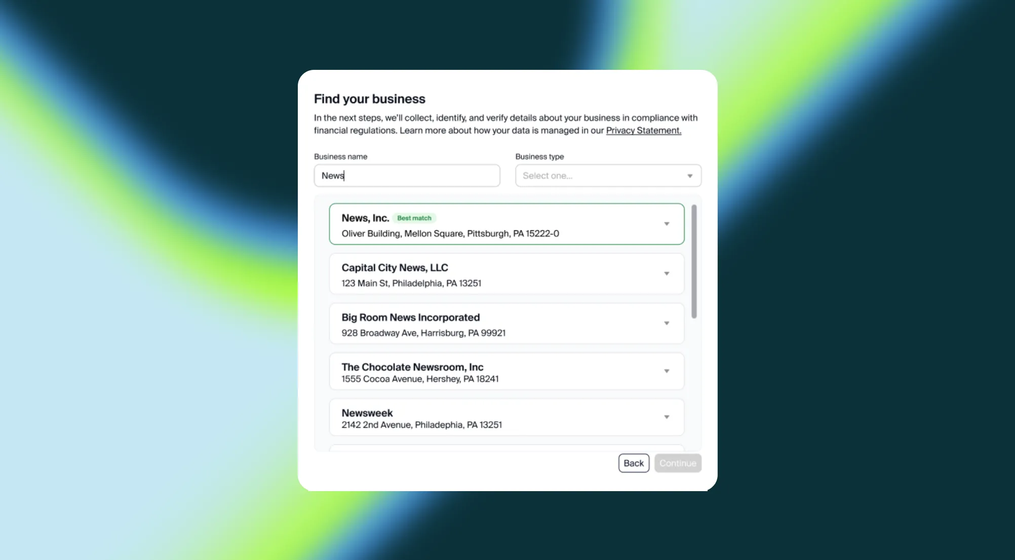 Prefill: Verification that starts at data entry