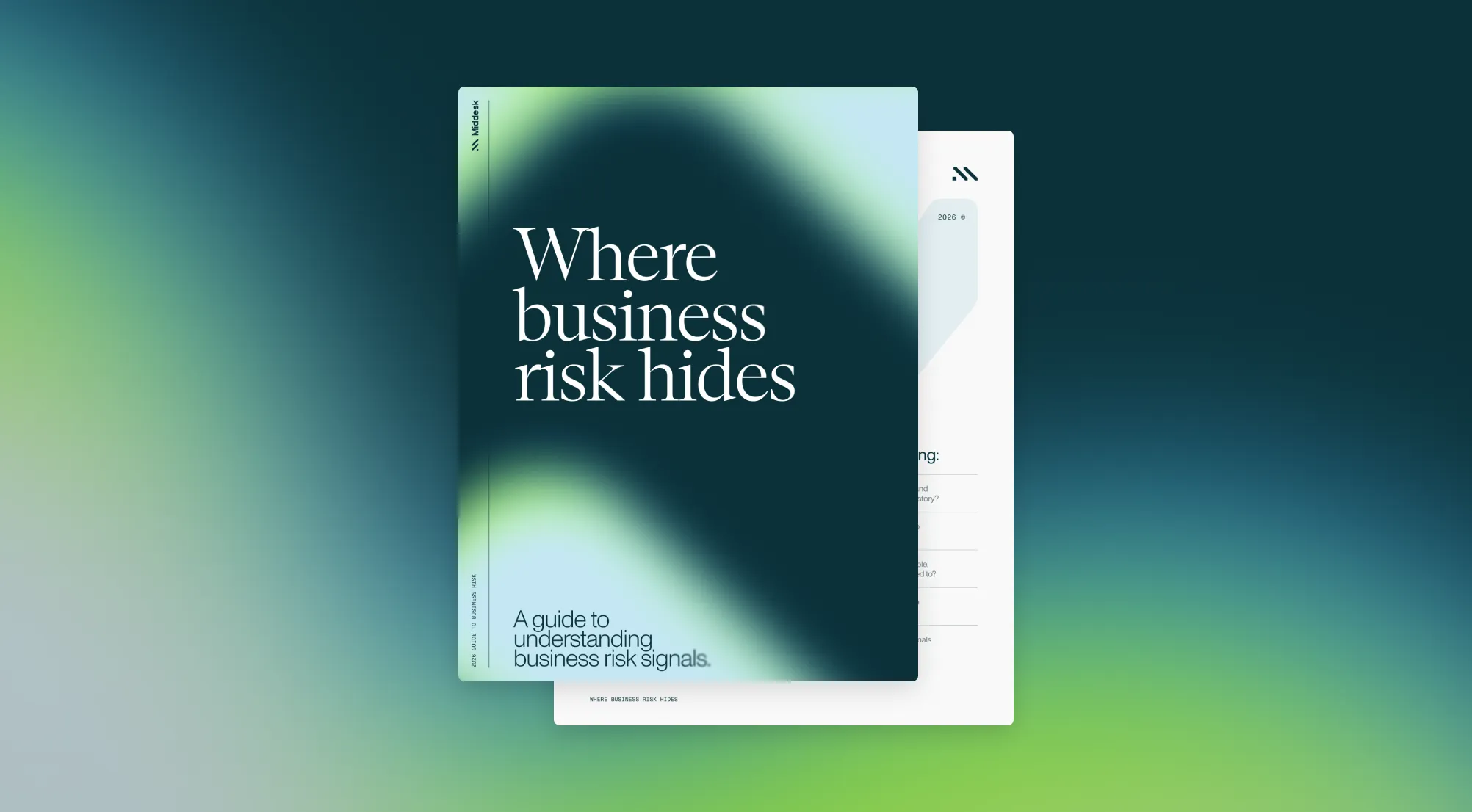 A business can pass every check and still be lying to you. This 2026 guide from Middesk breaks down the five signals that reveal real business risk, beyond the filing.