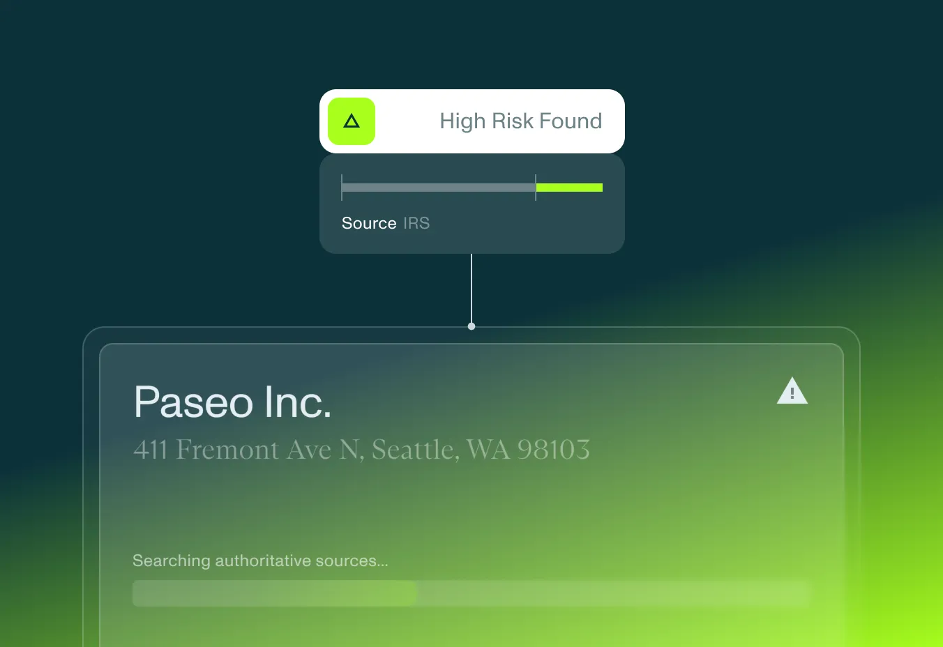 Stop fraud before funding