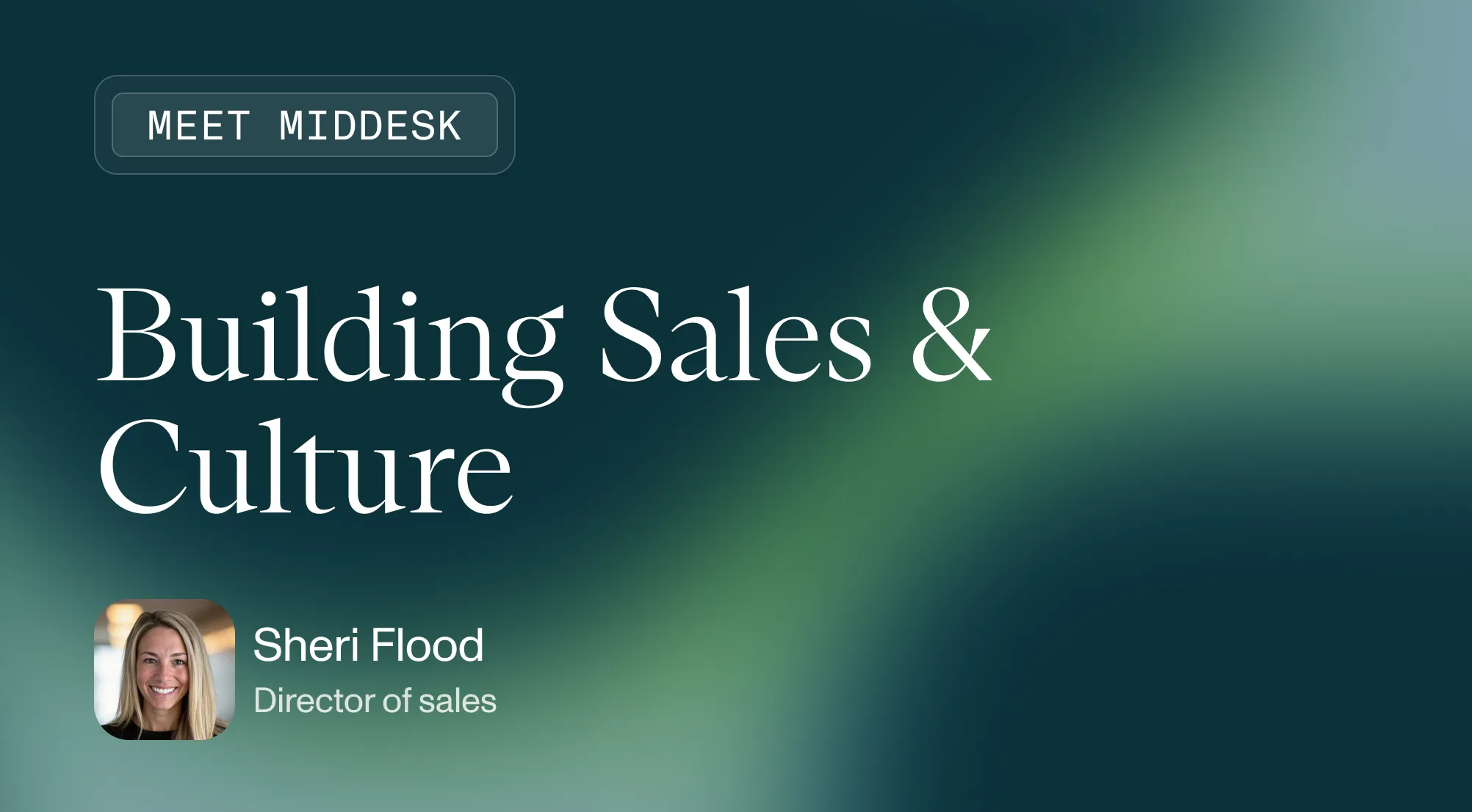 In this conversation, she shares her approach to leadership, what excites her about Middesk’s growth